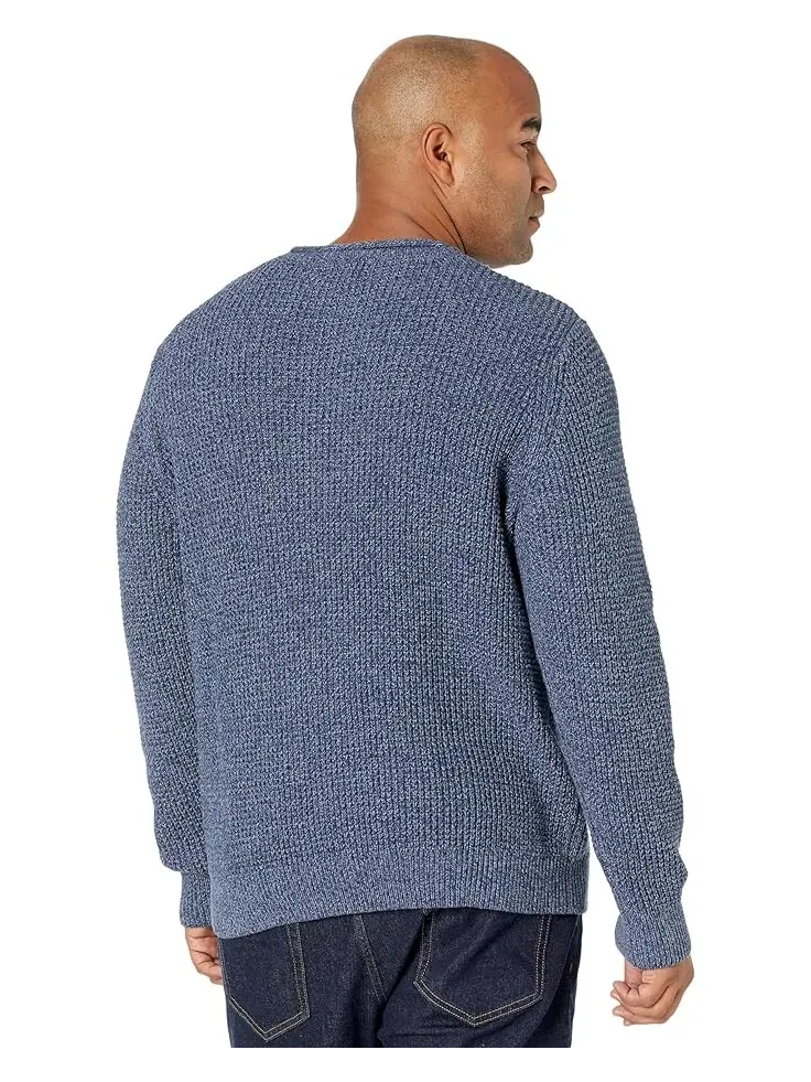 Свитер L.L.Bean Organic Cotton Rollneck Crew Regular — изображение 2 из 4, винтажный индиго