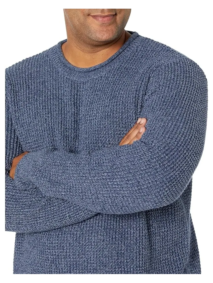 Свитер L.L.Bean Organic Cotton Rollneck Crew Regular — изображение 3 из 4, винтажный индиго