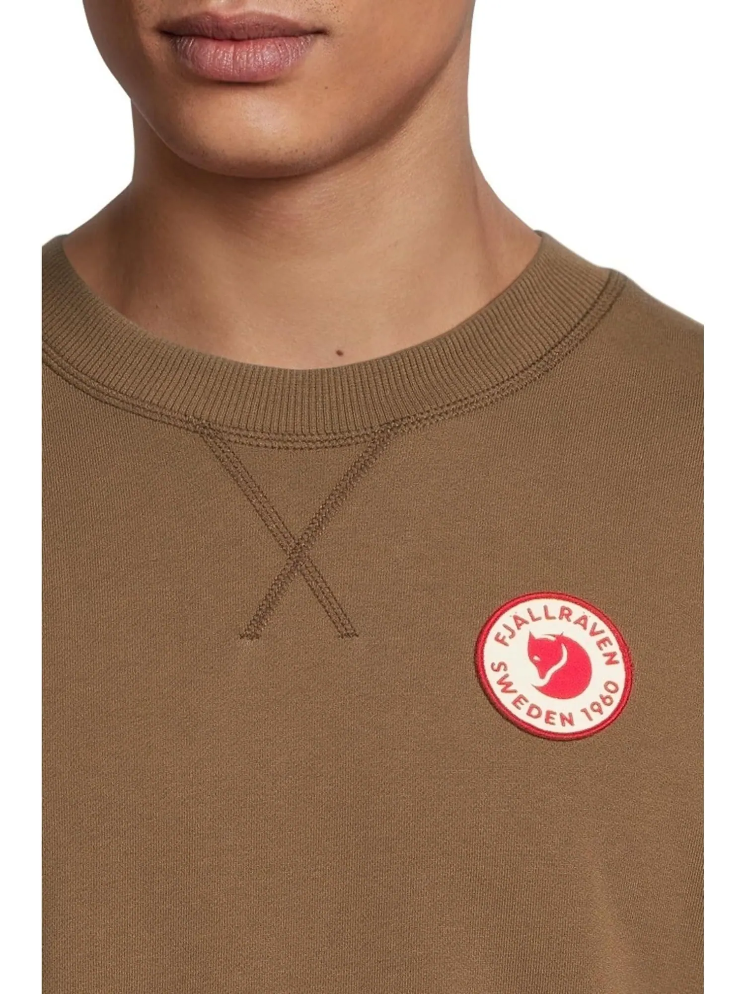 Мужской свитер с логотипом 1960 года Fjällräven — изображение 4 из 5, коричневый