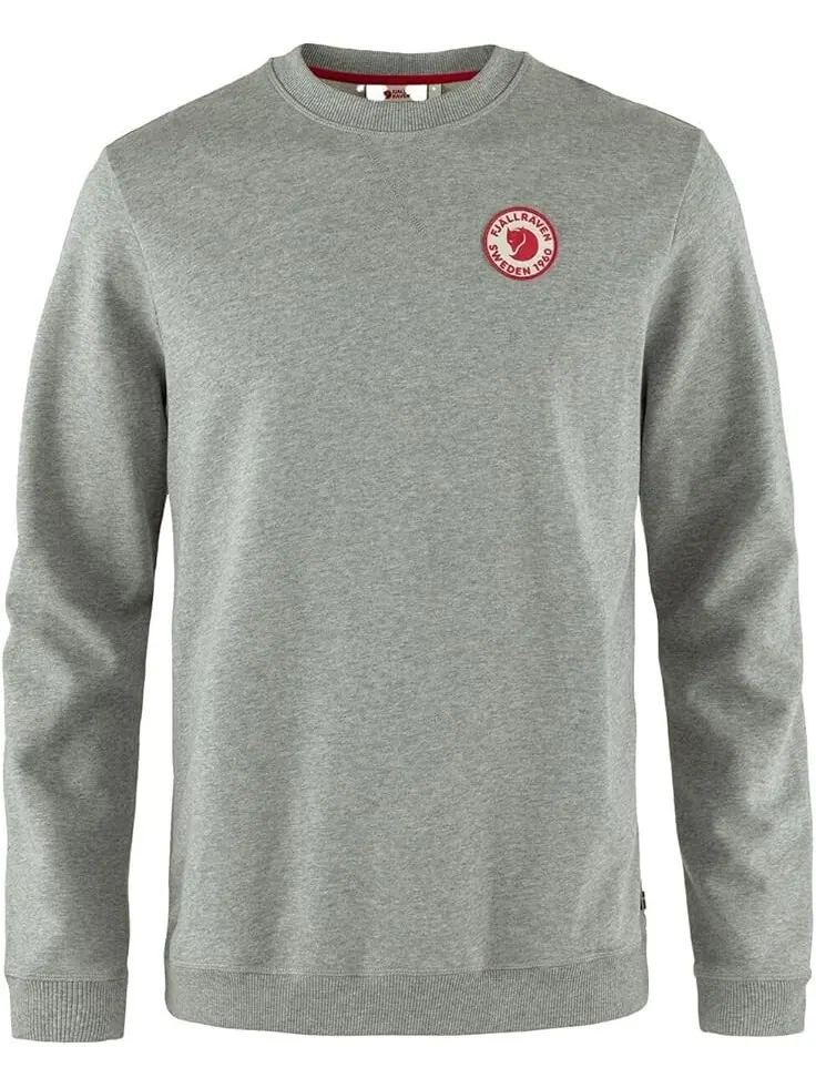 Свитер Fjällräven 1960 Logo Badge — изображение 1 из 2, серый