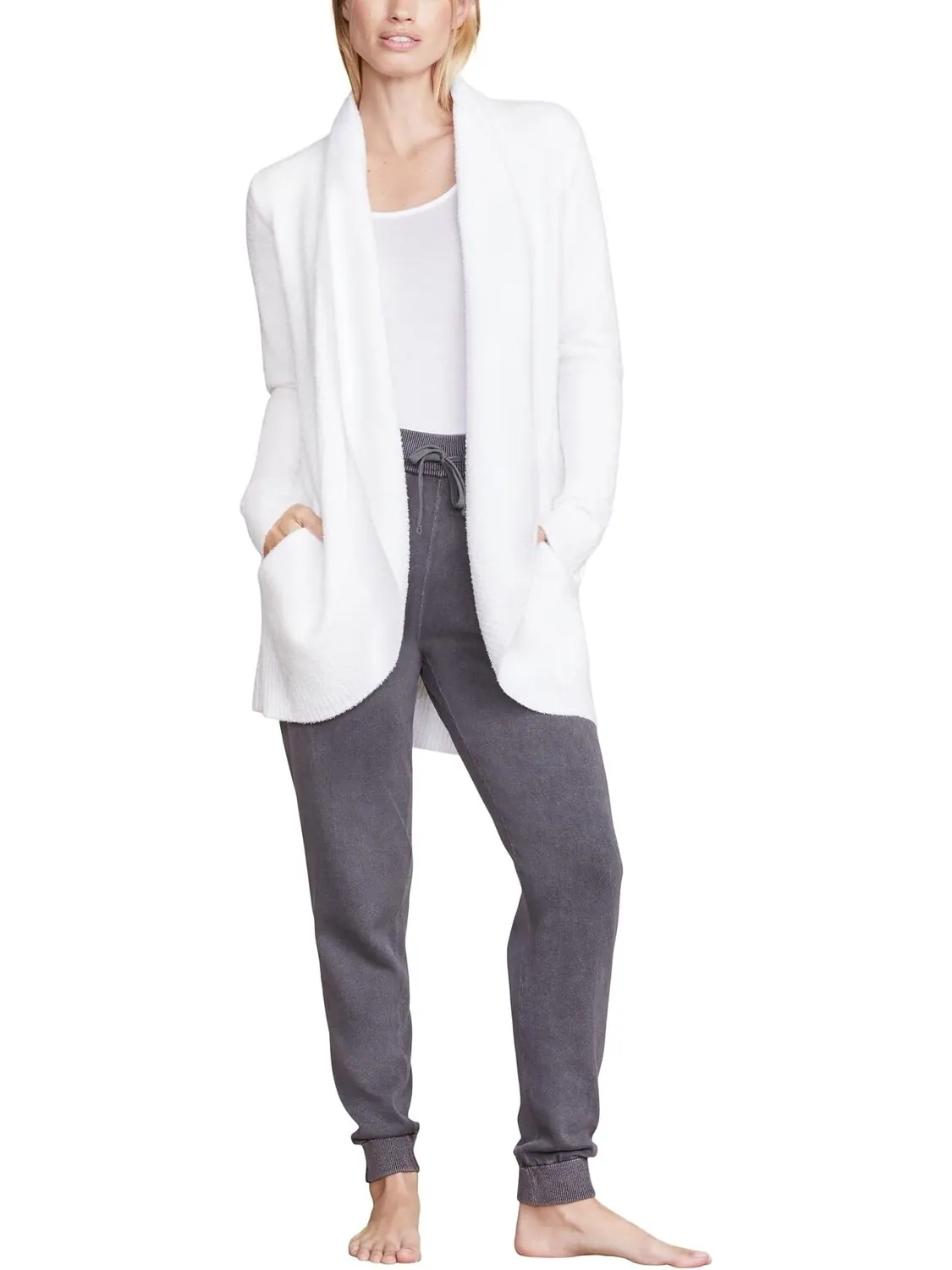Свитер CozyChic Lite Circle Cardigan Barefoot Dreams — изображение 1 из 2, морская соль