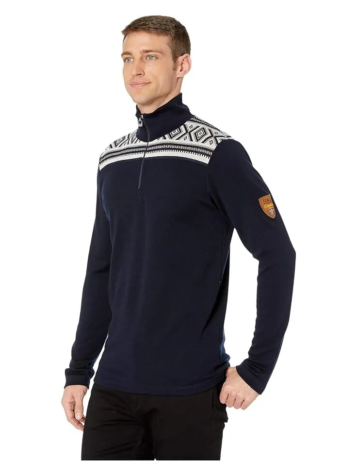 Свитер Dale of Norway Cortina Merino Masculine — изображение 2 из 4, темно-синий/-белый