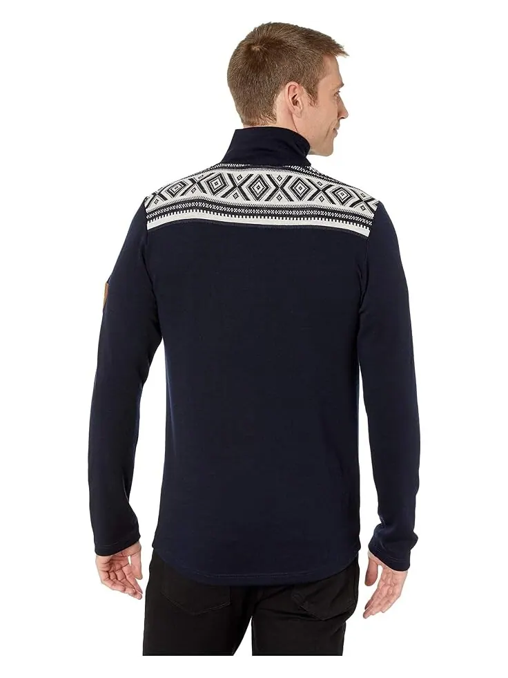 Свитер Dale of Norway Cortina Merino Masculine — изображение 3 из 4, темно-синий/-белый