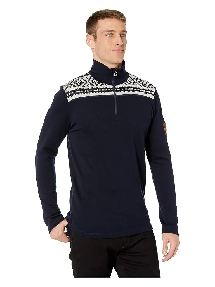 Свитер Dale of Norway Cortina Merino Masculine — изображение 4 из 4, темно-синий/-белый