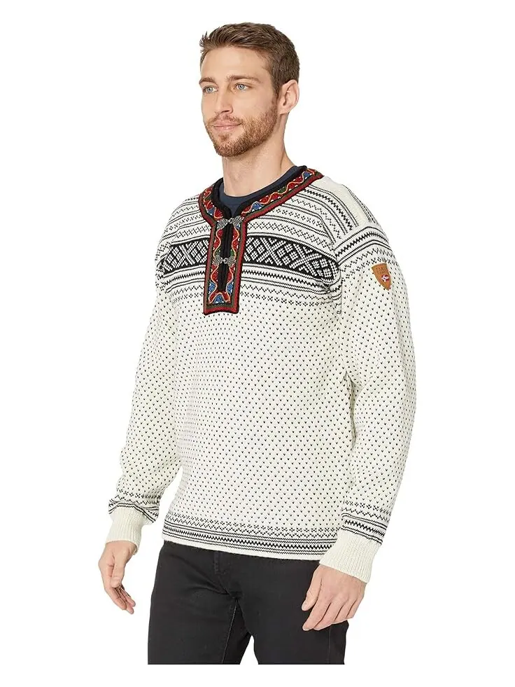 Свитер Dale of Norway Setesdal Unisex — изображение 2 из 4, белый/черный