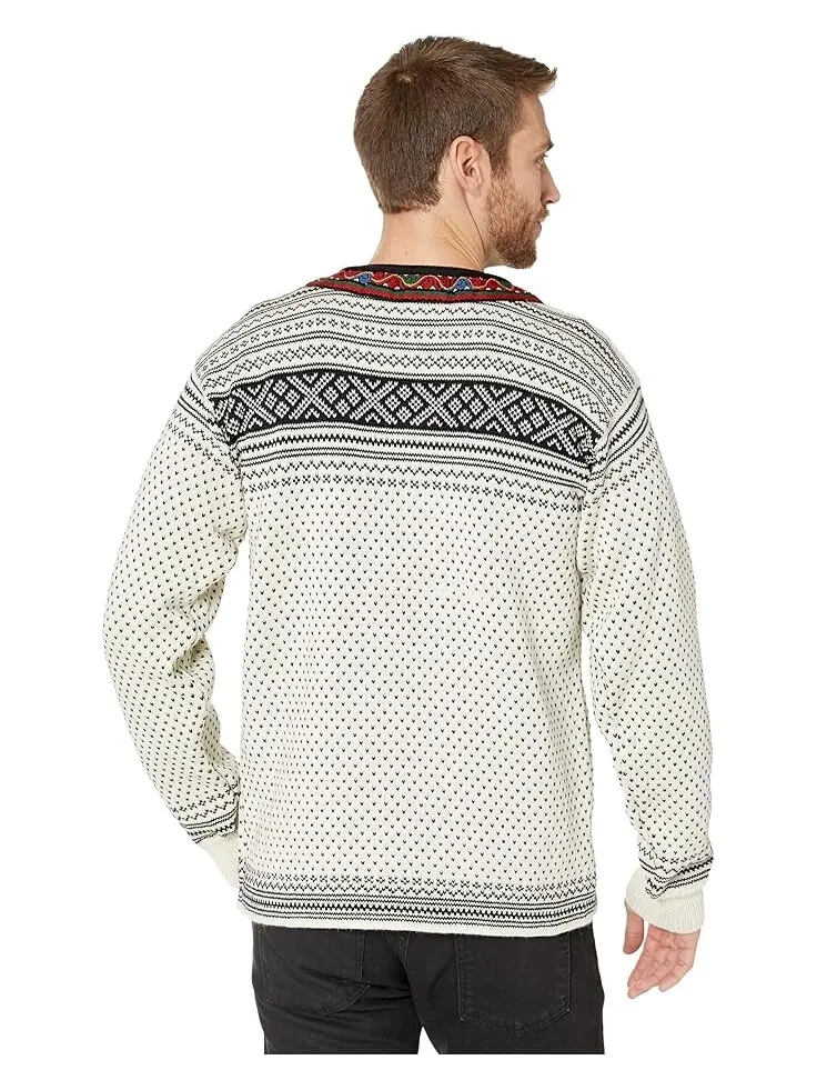 Свитер Dale of Norway Setesdal Unisex — изображение 3 из 4, белый/черный