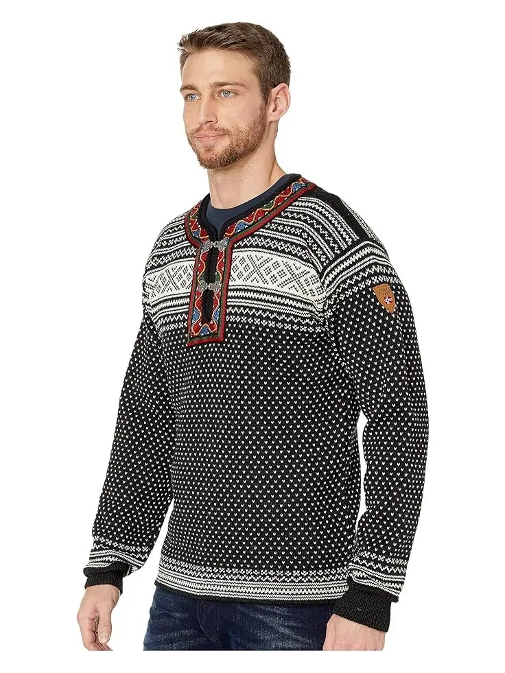 Свитер Dale of Norway Setesdal Unisex — изображение 2 из 4, черный/-белый