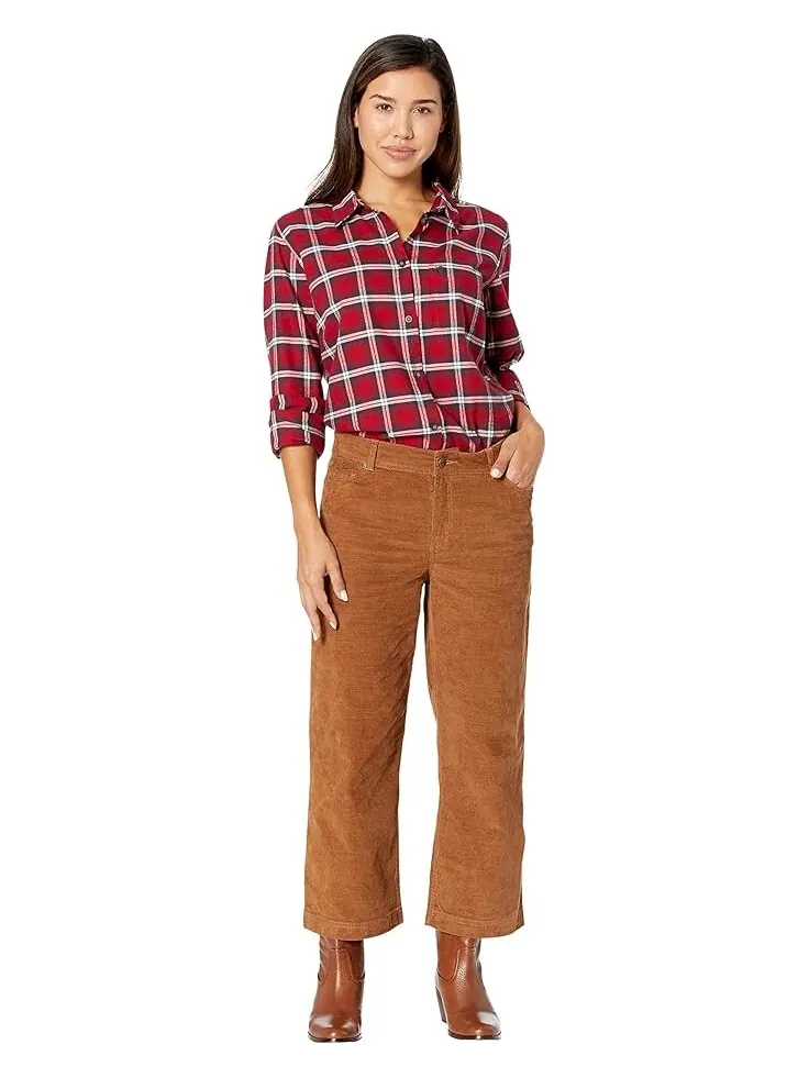 Рубашка Fjällräven Övik Flannel — изображение 4 из 4, глубокий красный