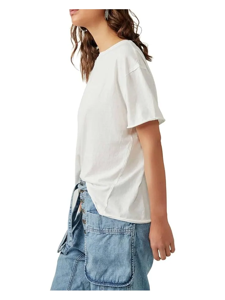Футболка Free People Nina — изображение 2 из 4, слоновая кость