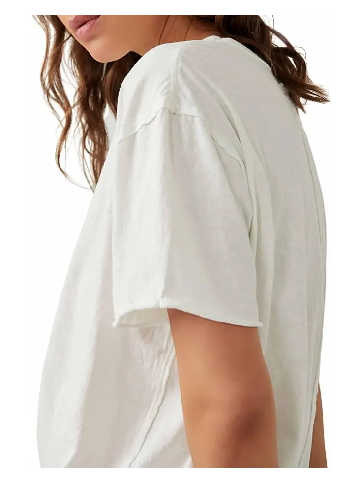Футболка Free People Nina — изображение 4 из 4, слоновая кость