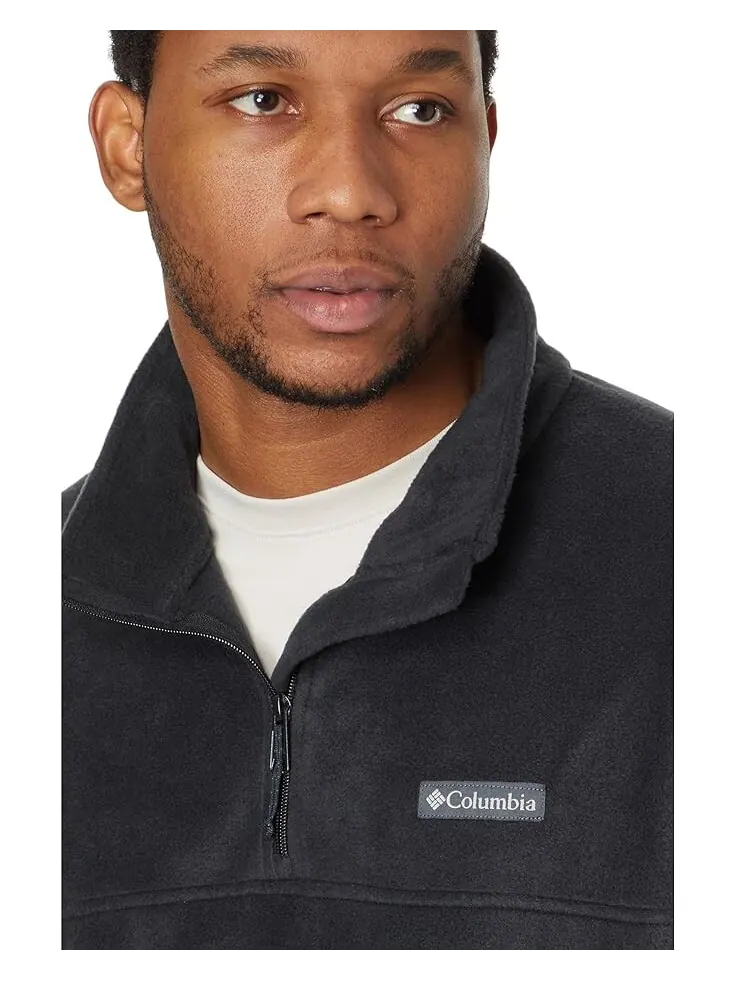 Куртка Columbia Big & Tall Steens Mountain 1/2 Zip — изображение 3 из 4, черный