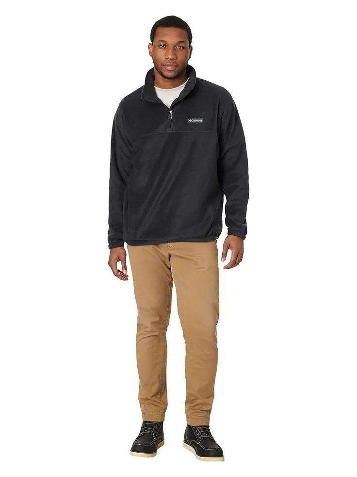 Куртка Columbia Big & Tall Steens Mountain 1/2 Zip — изображение 4 из 4, черный