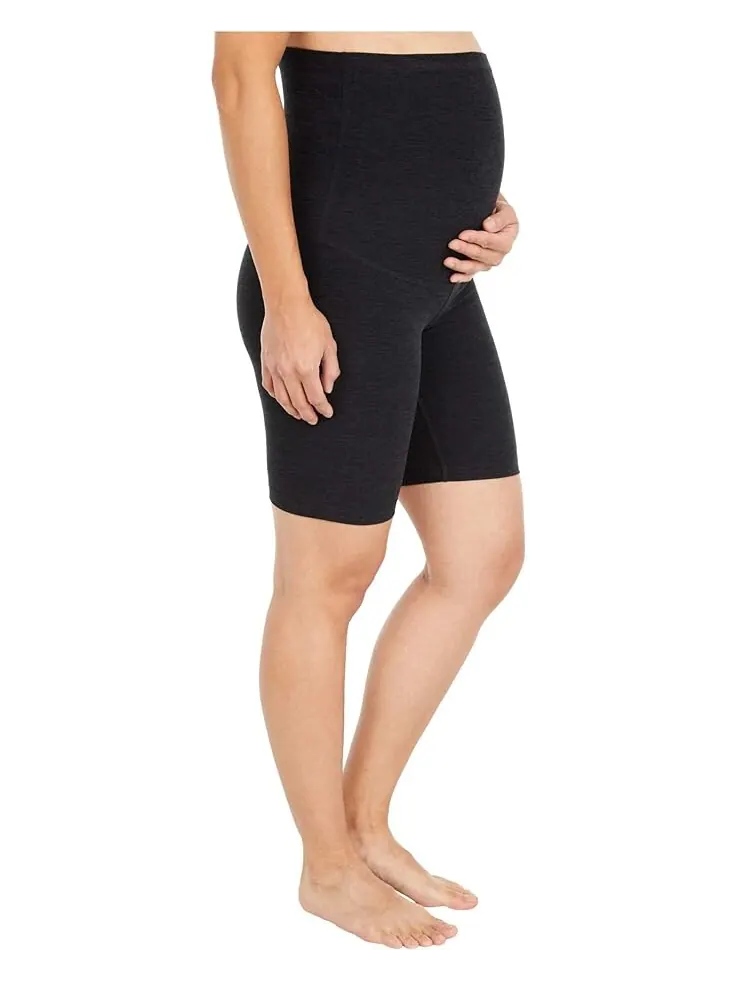 Шорты Beyond Yoga Maternity Spacedye Empire Waisted Biker — изображение 4 из 4, самая темная ночь