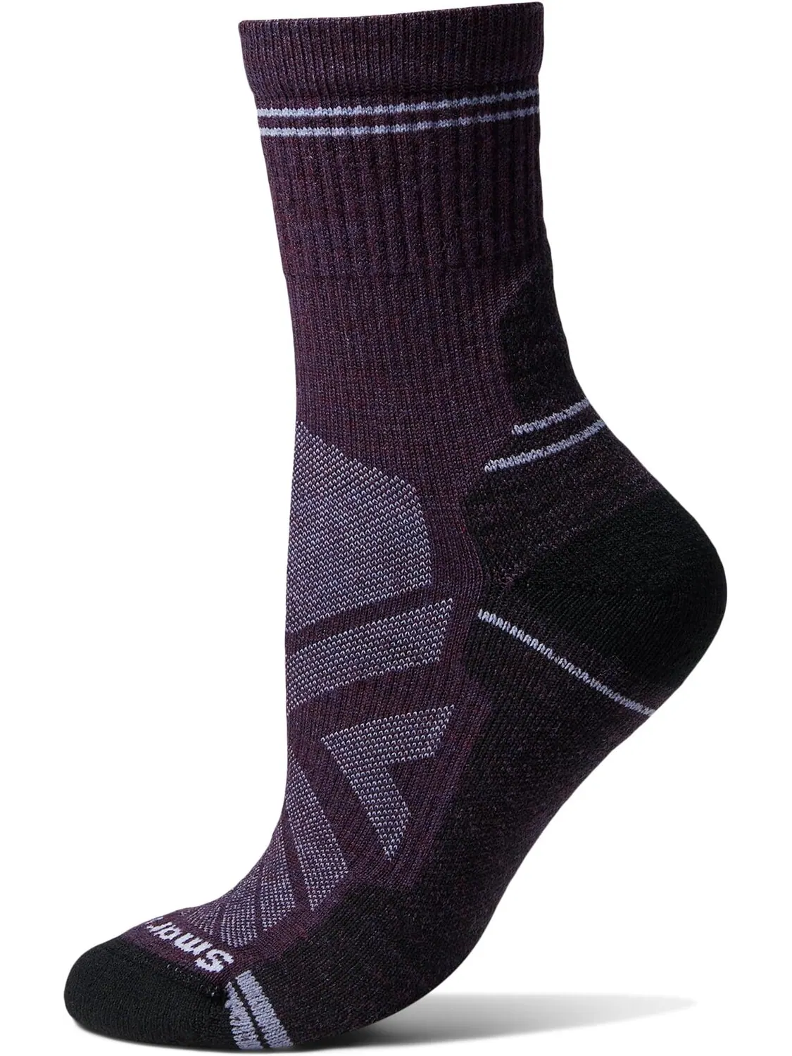 Легкая подушка Performance Hike Mid Crew Smartwool — изображение 1 из 1, фиолетовый