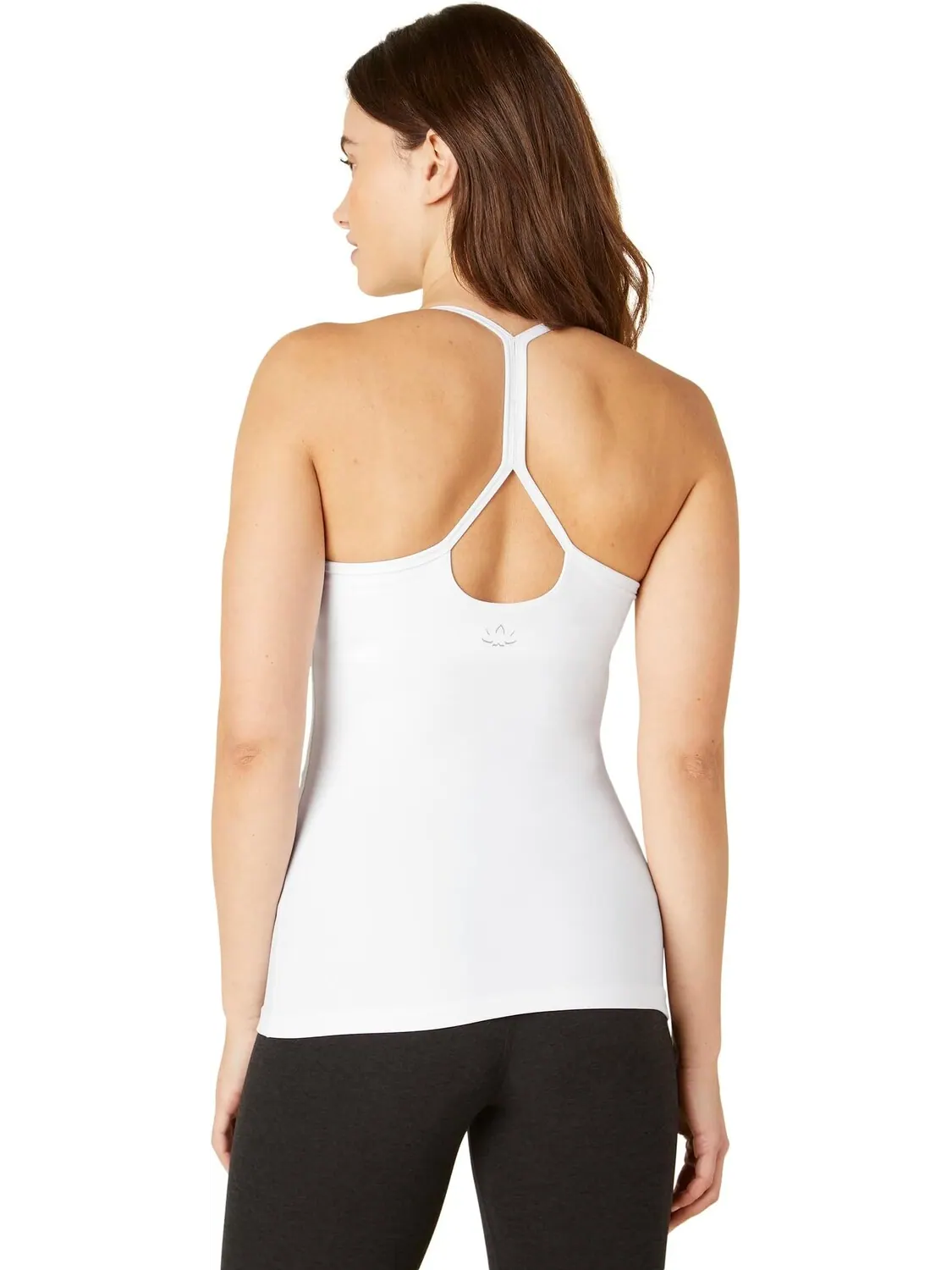 Узкая майка Spacedye Racerback Beyond Yoga — изображение 2 из 3, белый