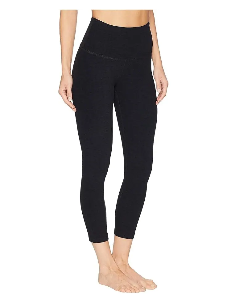 Леггинсы Beyond Yoga Spacedye Walk And Talk High-Waisted Capri — изображение 4 из 4, самая темная ночь