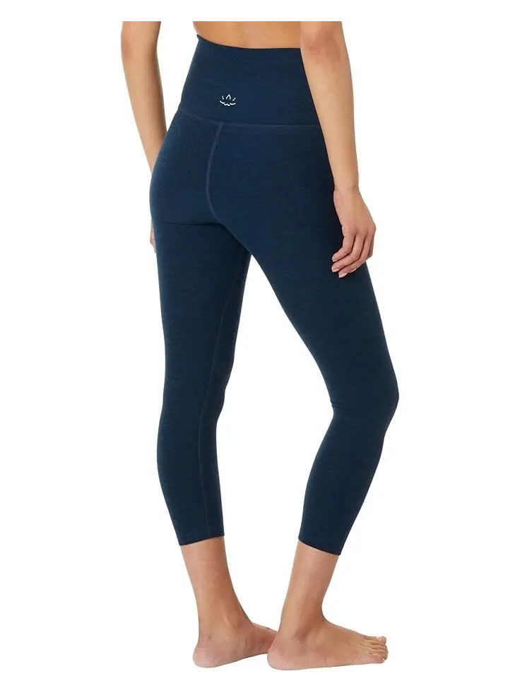 Леггинсы Beyond Yoga Spacedye Walk And Talk High-Waisted Capri — изображение 2 из 3, темно-синий