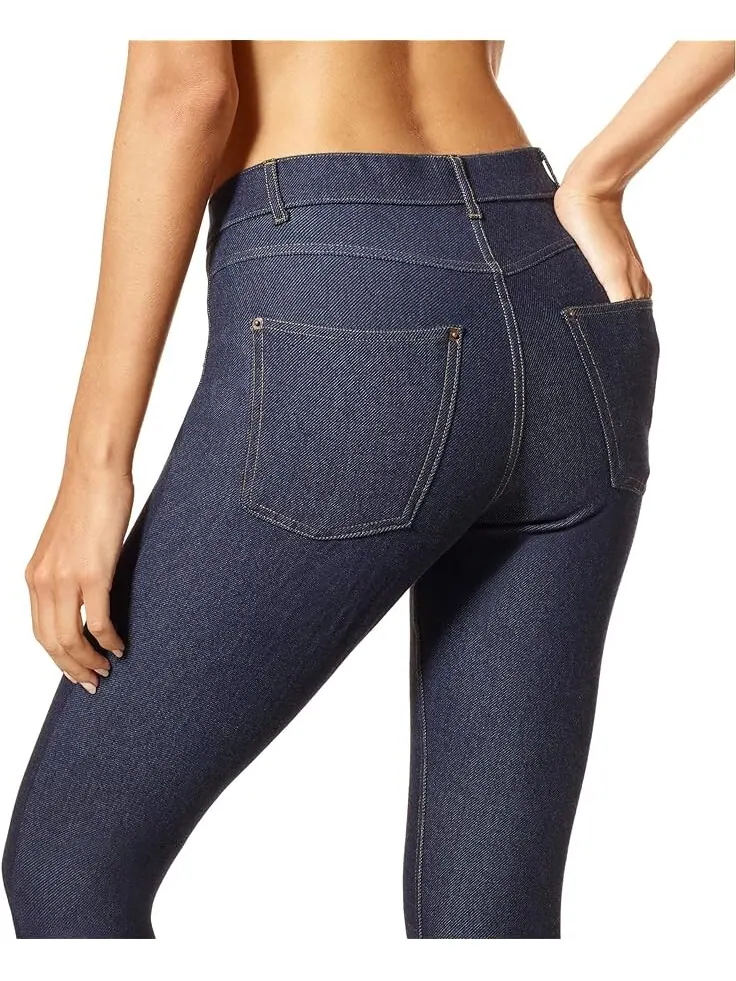 Джинсы HUE Essential Denim Leggings — изображение 3 из 3, глубокий индиго
