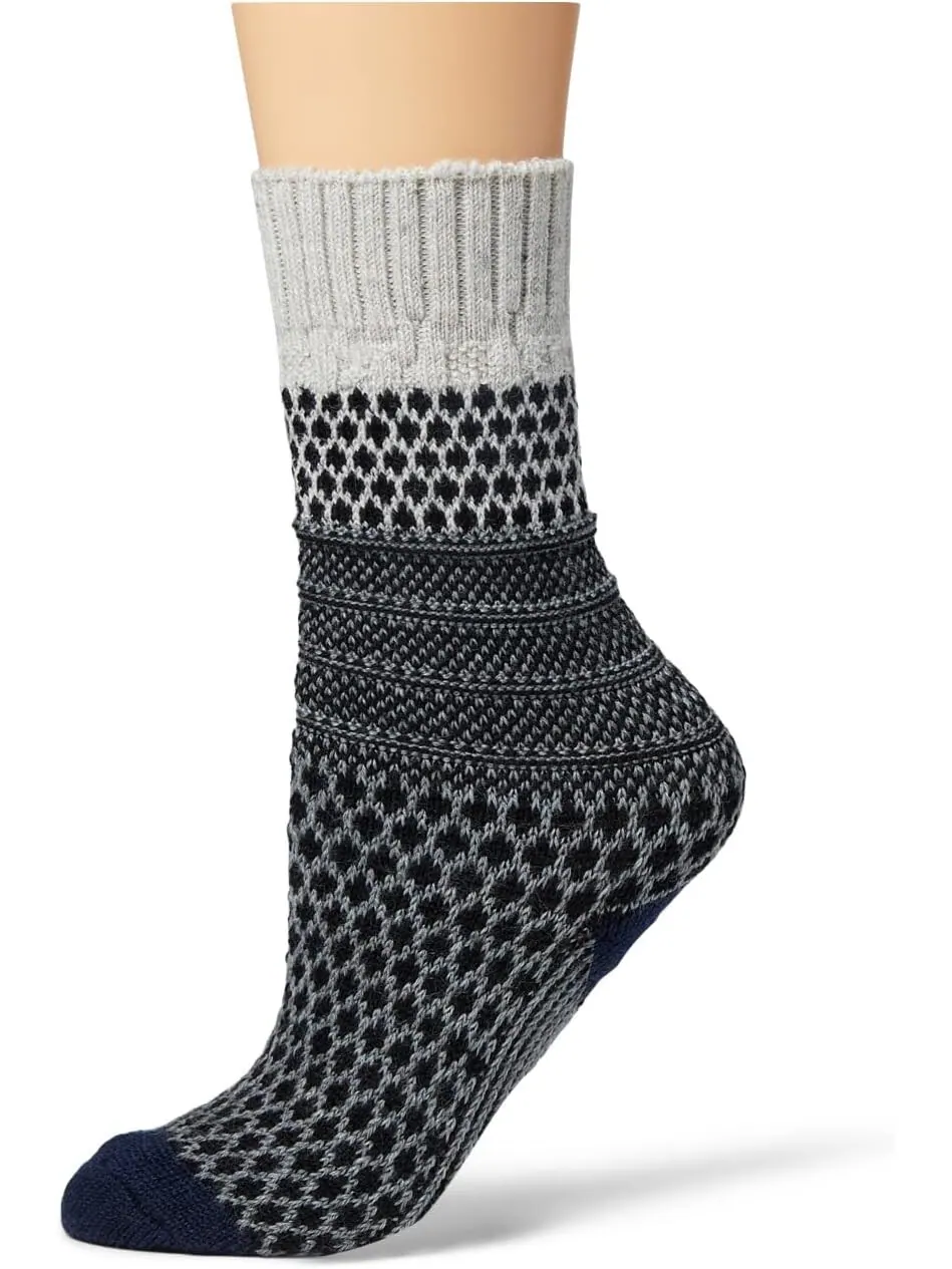 Повседневные носки Popcorn Cable Crew Smartwool — изображение 1 из 1, бежевый