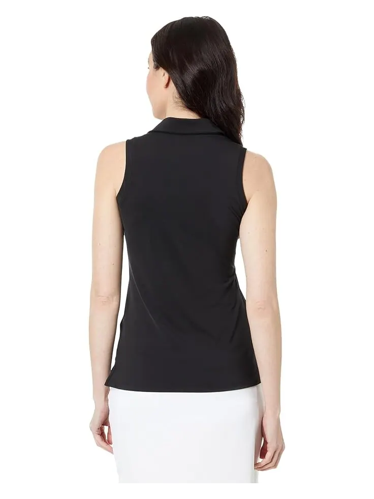 Поло adidas Golf Ultimate365 Solid Sleeveless Shirt — изображение 2 из 4, черный