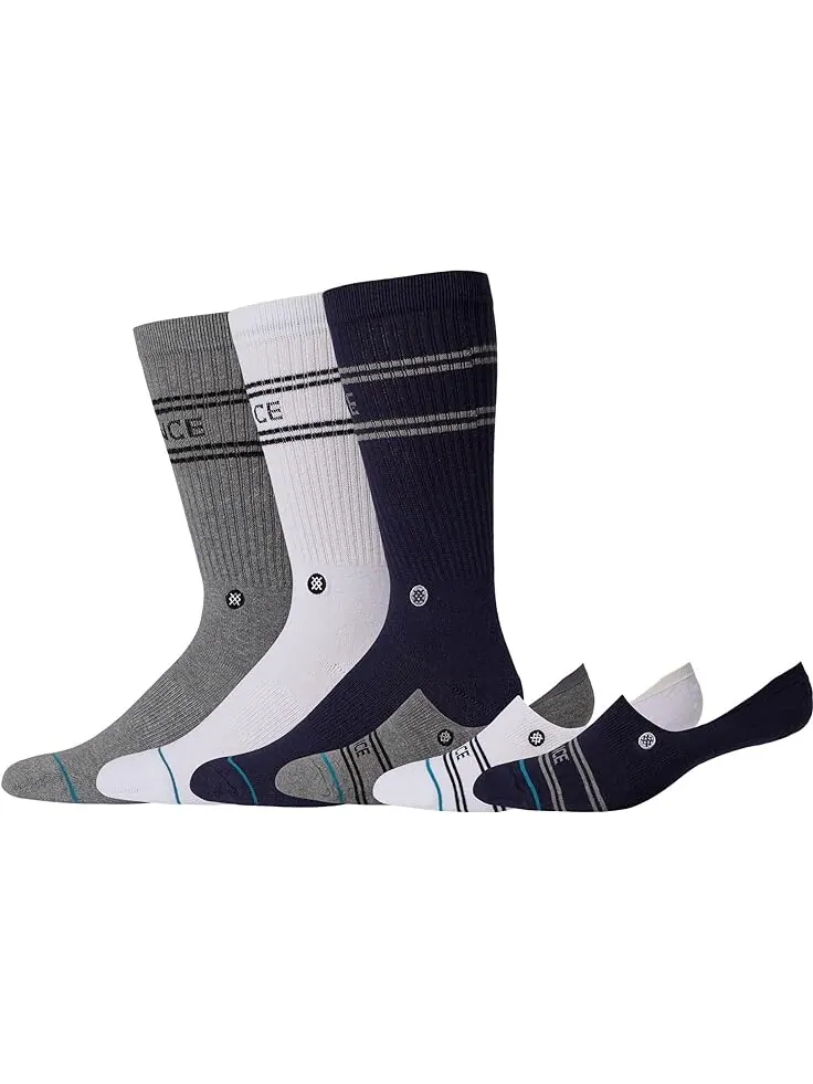 Носки Stance Basic Mixed 6-Pack — изображение 1 из 1, темно-синий