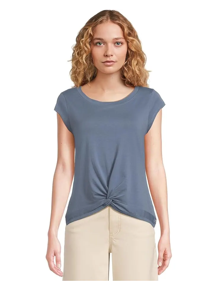 Рубашка Toad&Co Anza Short Sleeve Shirt — изображение 1 из 5, синий