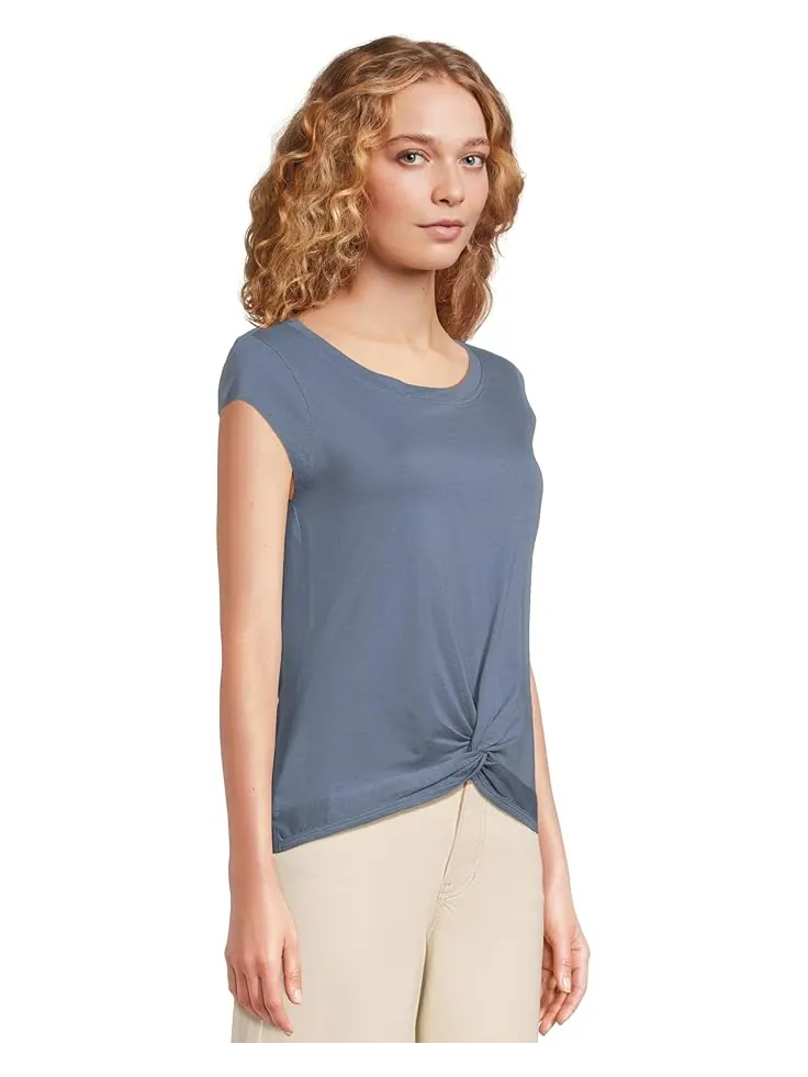 Рубашка Toad&Co Anza Short Sleeve Shirt — изображение 2 из 5, синий
