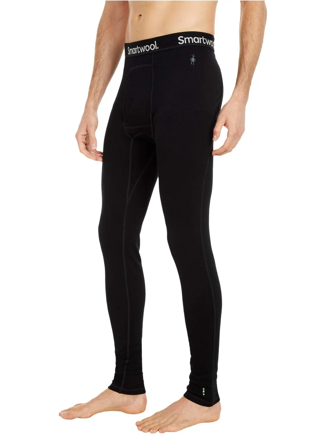Брюки Merino 250 Base Layer Bottoms Smartwool — изображение 2 из 5, черный