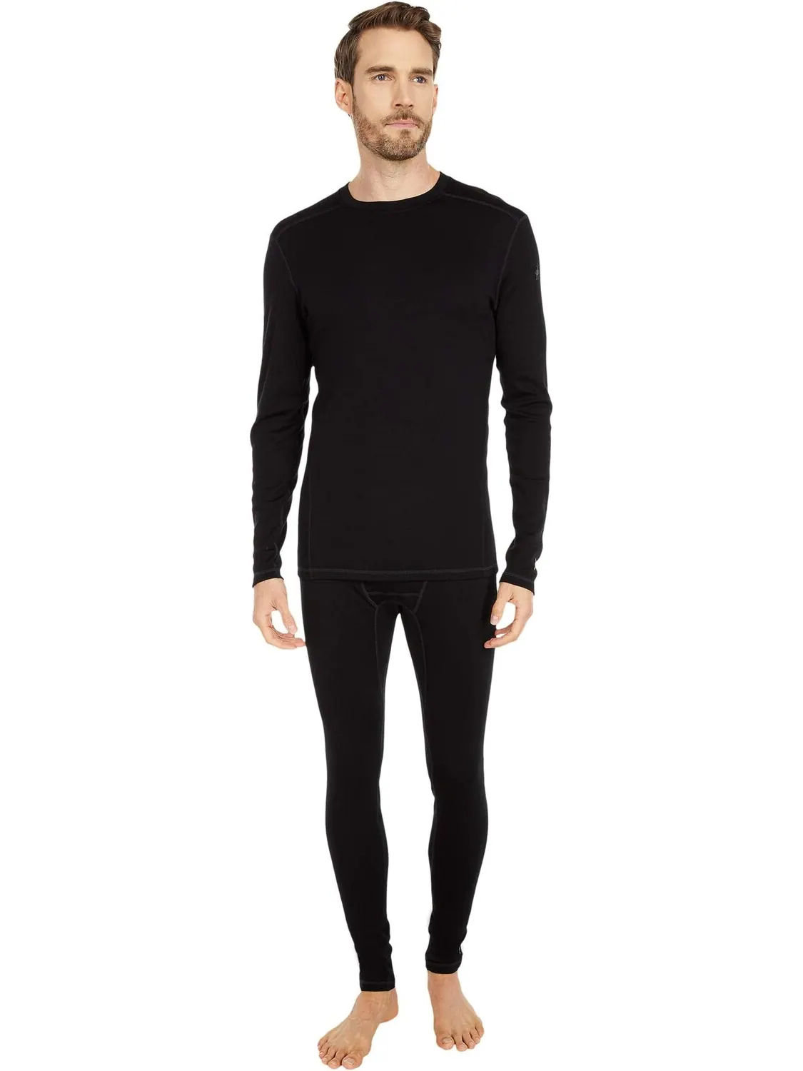 Брюки Merino 250 Base Layer Bottoms Smartwool — изображение 5 из 5, черный