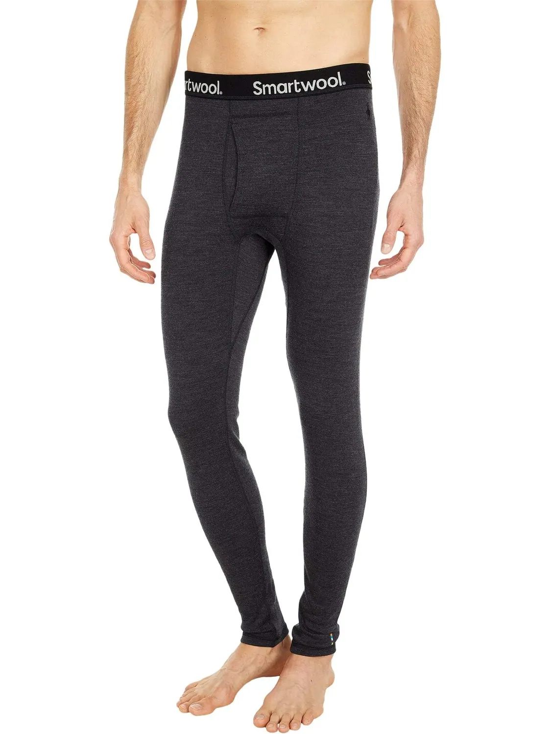 Брюки Merino 250 Base Layer Bottoms Smartwool — изображение 1 из 4, темно-серый