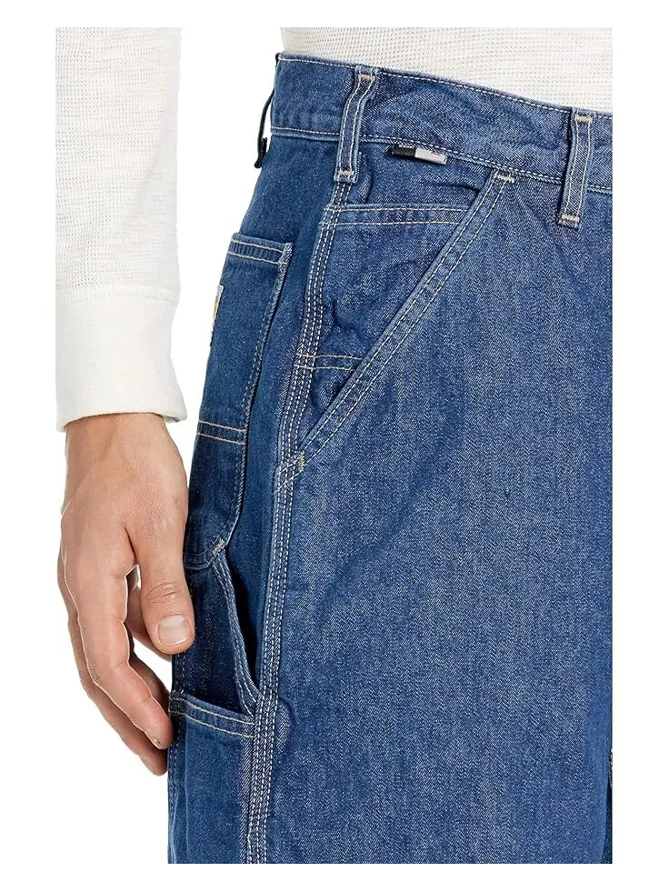 Джинсы Carhartt Flame-Resistant (FR) Signature Denim Dungarees — изображение 4 из 4, джинсовый синий