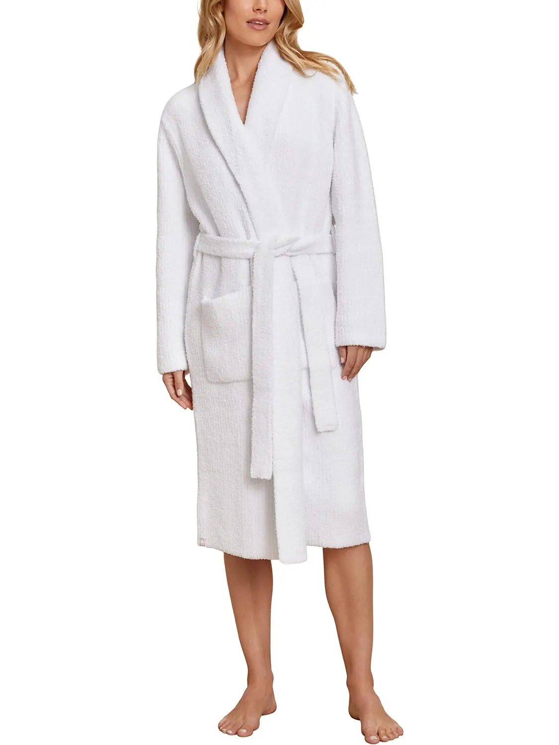Халат CozyChic Barbie Robe Barefoot Dreams — изображение 2 из 3, розовый