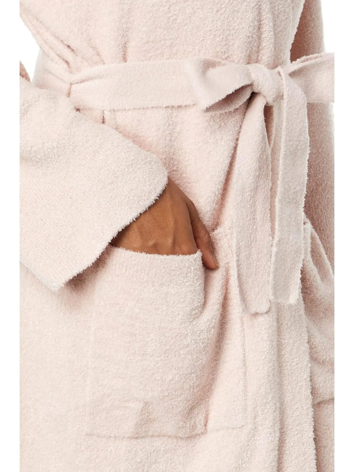 Халат CozyChic Lite Barbie Robe Barefoot Dreams — изображение 3 из 3, розовый/белый