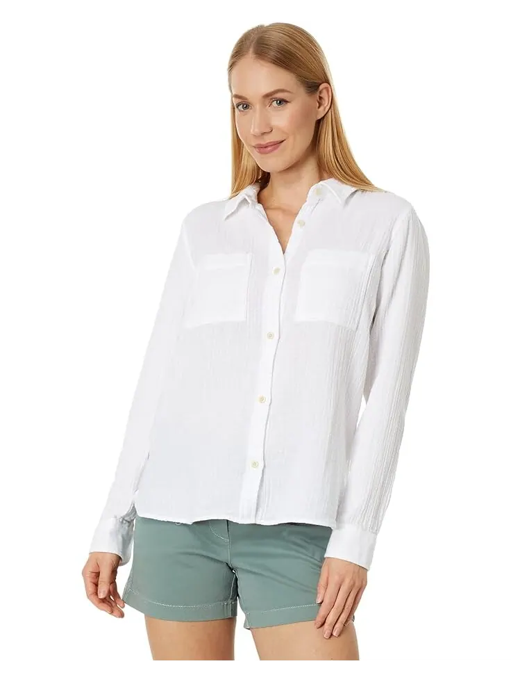 Рубашка L.L.Bean Cloud Gauze — изображение 1 из 4, белый