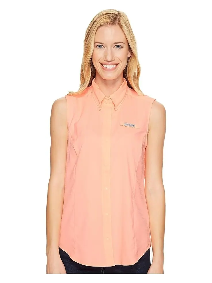 Рубашка Columbia Tamiami Sleeveless — изображение 1 из 4, розовый
