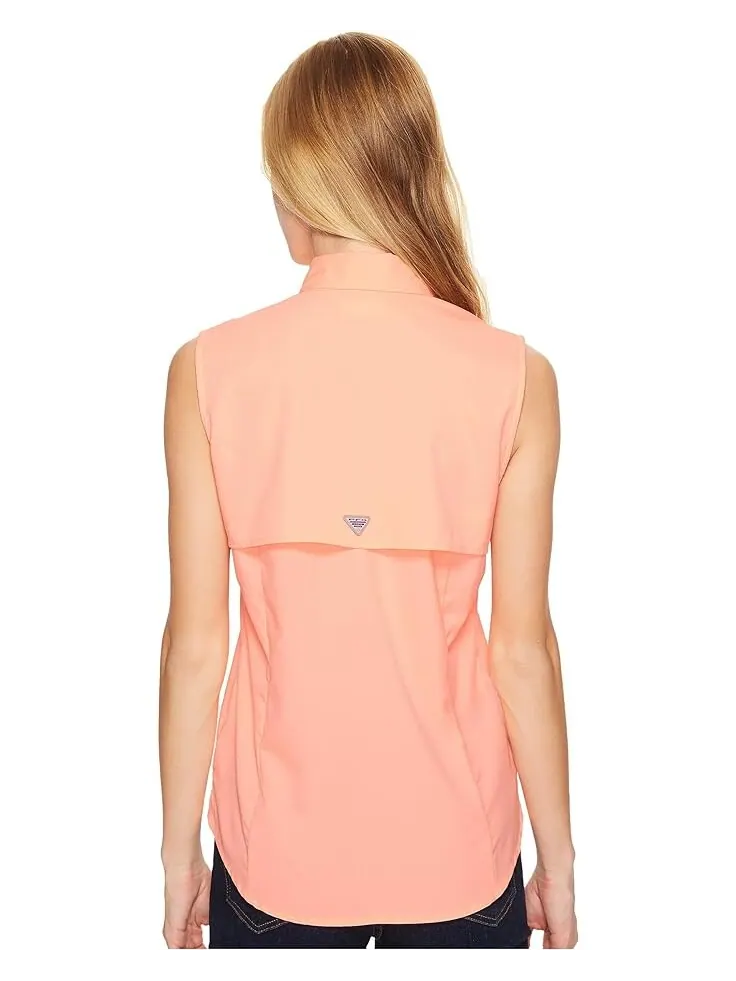 Рубашка Columbia Tamiami Sleeveless — изображение 3 из 4, розовый
