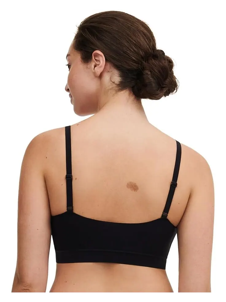 Бюстгальтер Chantelle Soft Stretch Lacelette — изображение 2 из 3, черный