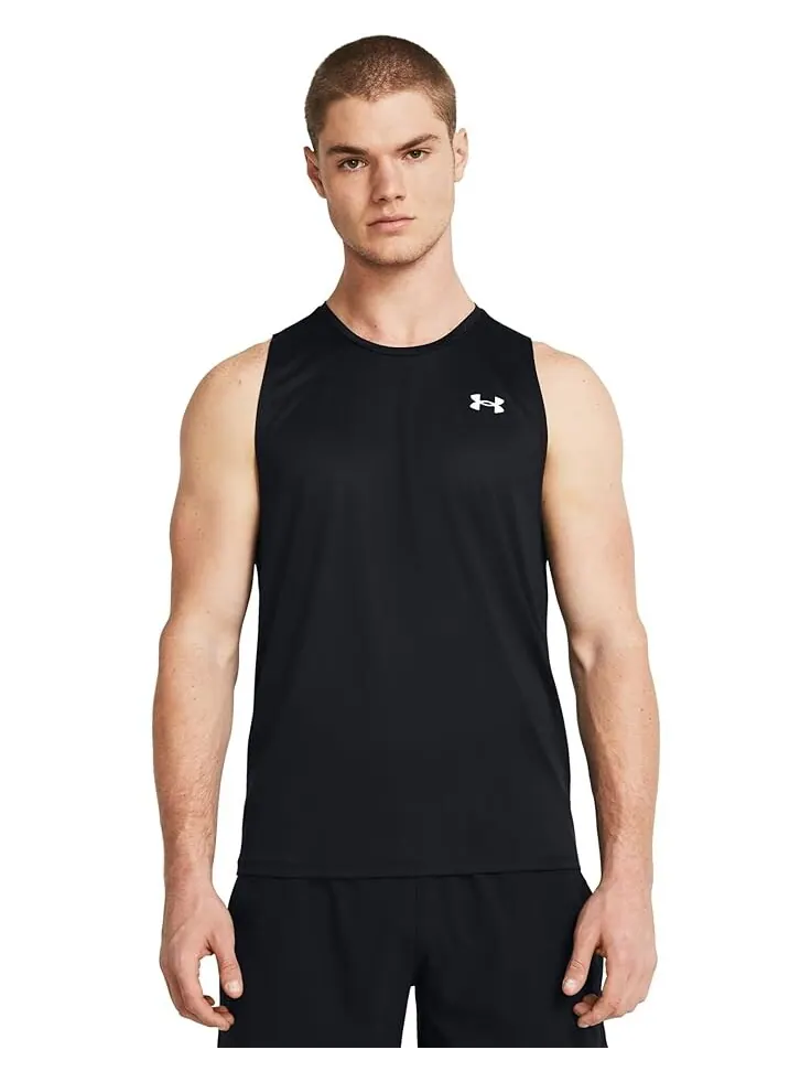 Топ Under Armour Tech Tank — изображение 1 из 2, черный/белый
