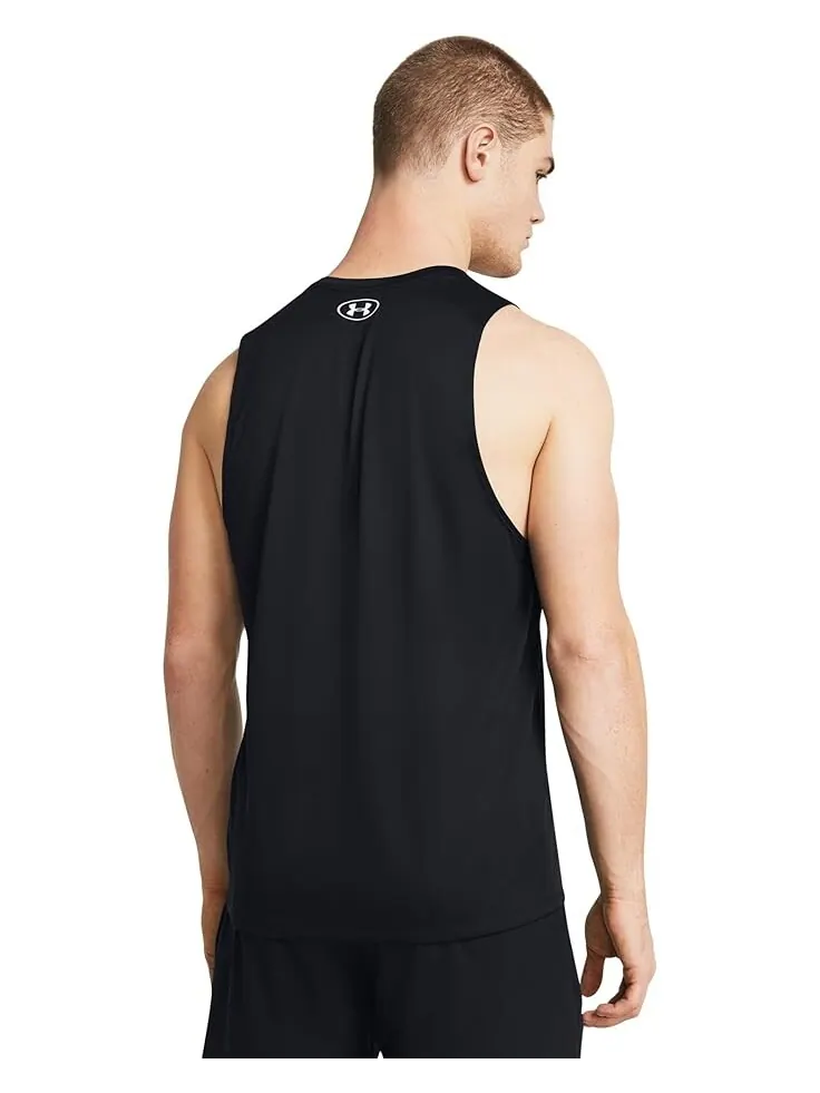 Топ Under Armour Tech Tank — изображение 2 из 2, черный/белый