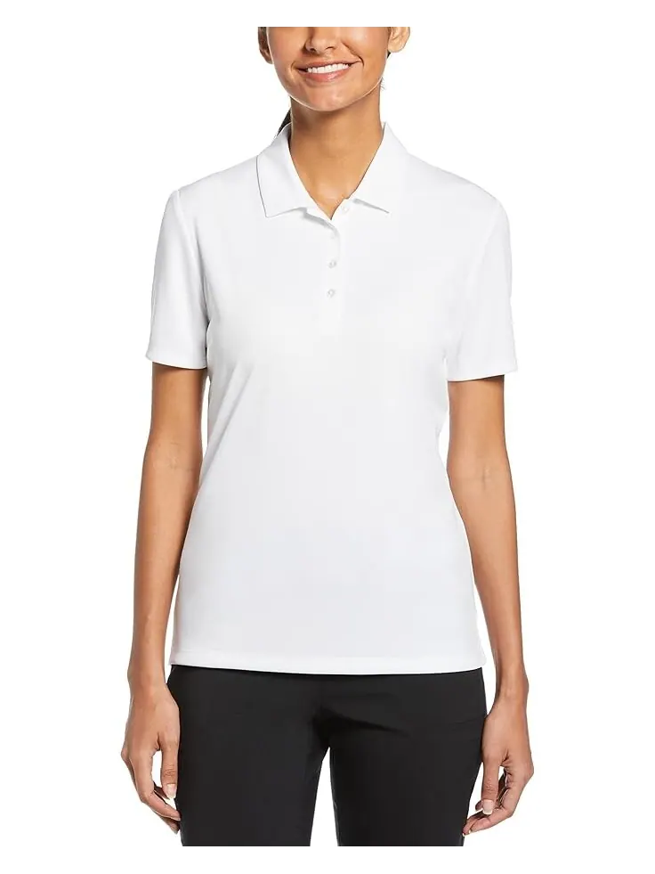 Поло Callaway Short Sleeve Tournament — изображение 1 из 2, яркий белый