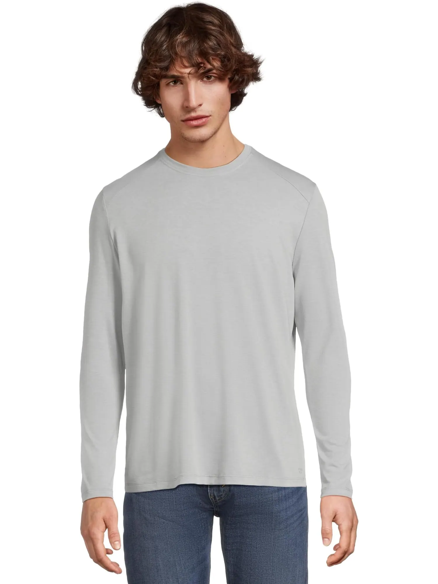 Лонгслив Free Fly Bamboo Shade Long Sleeve — изображение 1 из 5, серый