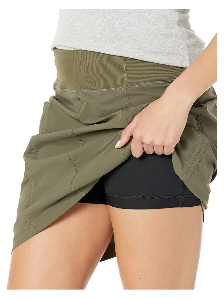 Юбка Prana Koen Skort — изображение 3 из 4, виноградный