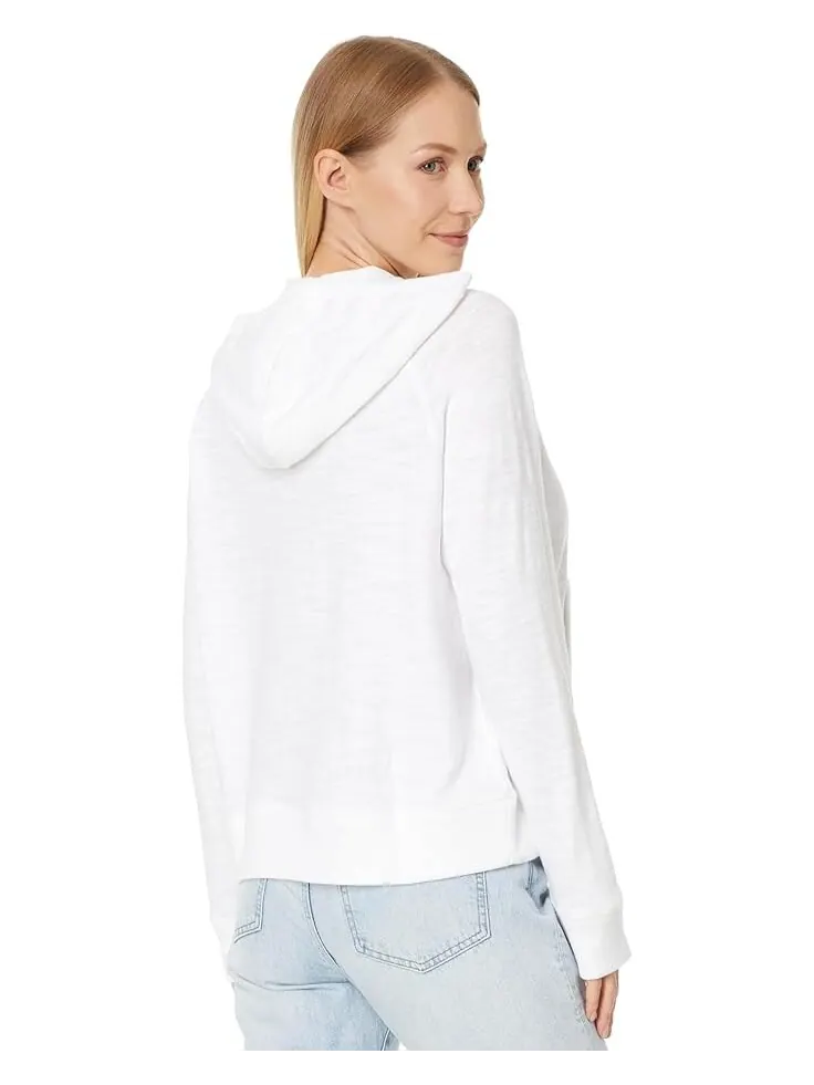 Свитер Faherty Sunwashed Slub Hoodie — изображение 2 из 4, белый
