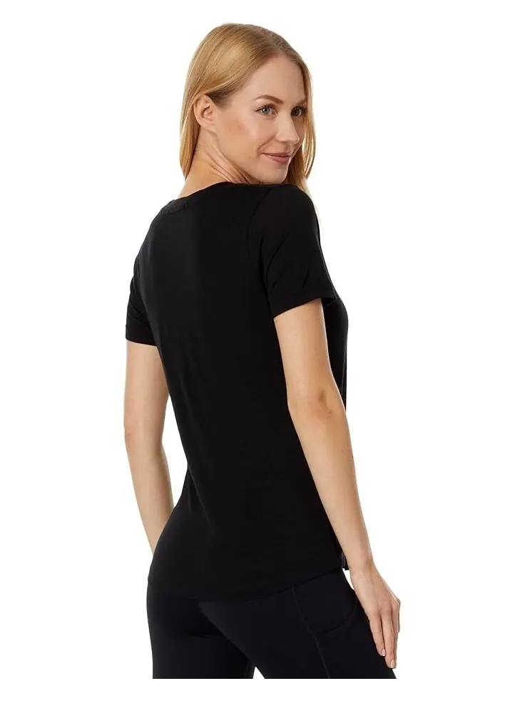 Рубашка Smartwool Active Ultralite V-Neck — изображение 2 из 4, черный