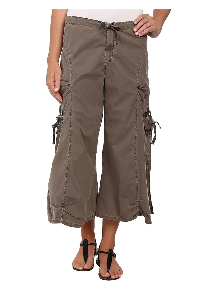 Брюки XCVI Cargo Gaucho Crop — изображение 1 из 4, минк