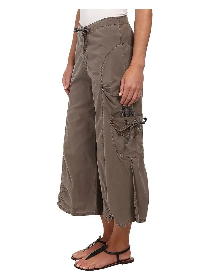 Брюки XCVI Cargo Gaucho Crop — изображение 2 из 4, минк