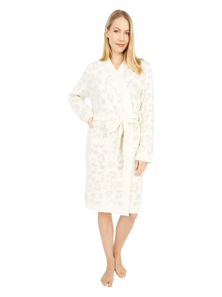 Халат Barefoot Dreams CozyChic Barefoot In The Wild Robe — изображение 1 из 4, кремовый