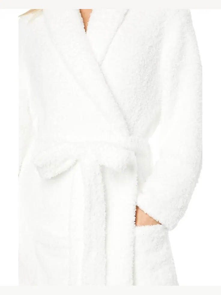 Халат Barefoot Dreams CozyChic Robe — изображение 3 из 3, белый