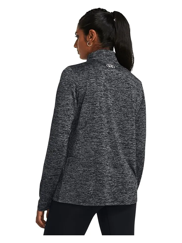 Пуловер Under Armour Tech 1/4 Zip Twist — изображение 2 из 2, черный/белый