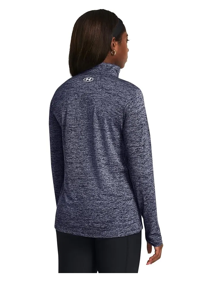 Пуловер Under Armour Tech 1/4 Zip Twist — изображение 2 из 2, темно-синий/белый